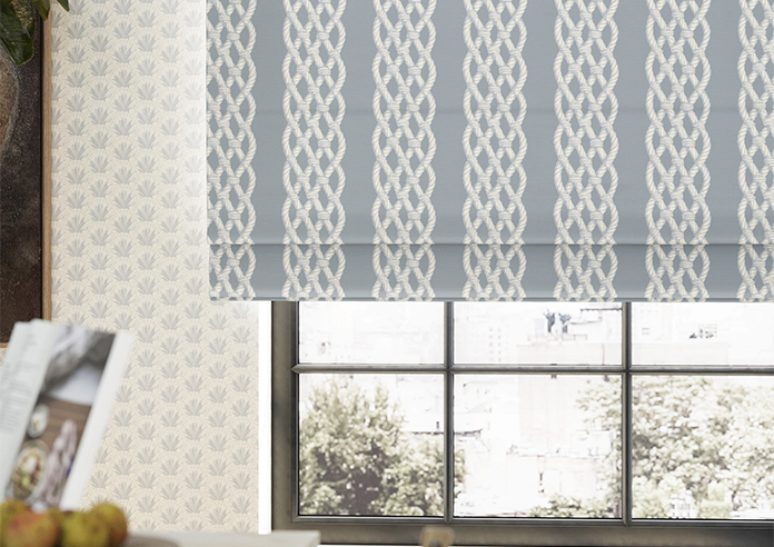 Knots, Misted - Twist&Fit Roman Blind - Image 5